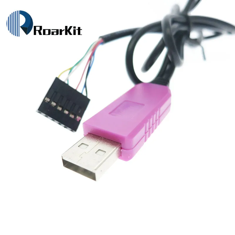 PL2303 HXD 6 контактный USB TTL RS232 Преобразователь последовательного кабеля PL2303HXD
