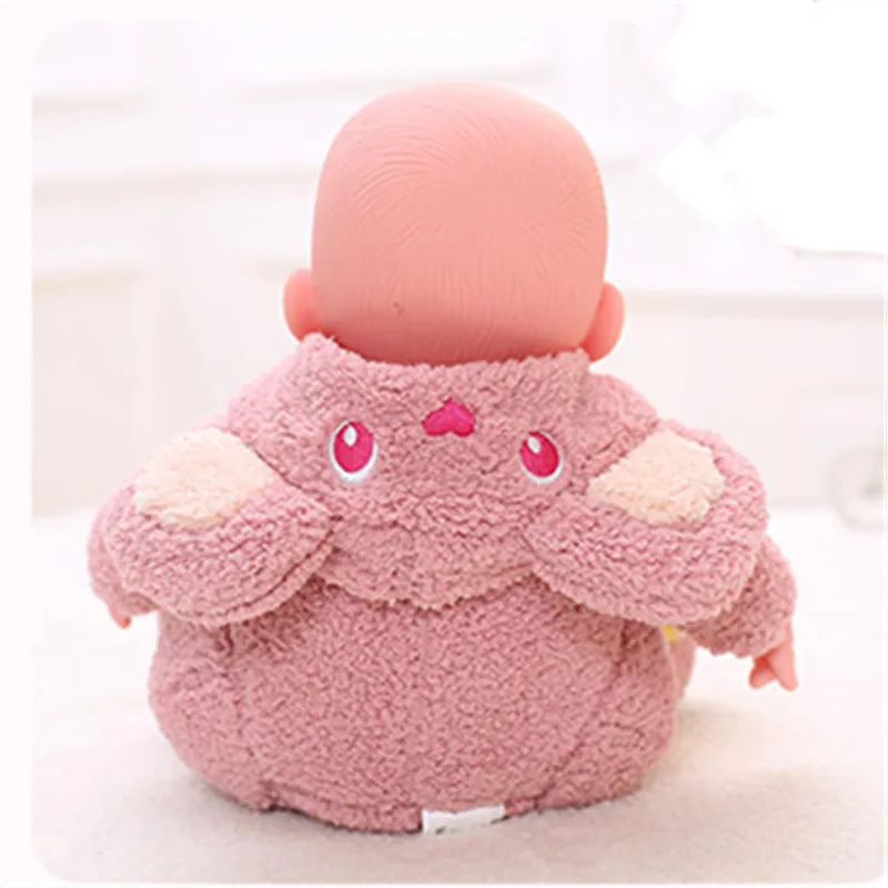Очень милый 3 вида цветов пение Моделирование куклы Reborn baby doll сна успокоить мод