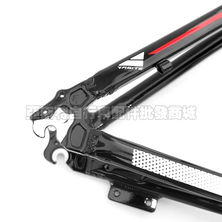 YASITE MTB 26x17 дюймов, стойка для горного велосипеда, яркий, высокопрочный, алюминиевый сплав, дисковый тормоз, рама