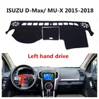 TAIJS, коврик для приборной панели автомобиля с левым рулем для Isuzu D-max 2015-2018, спортивный дизайн, коврик для приборной панели автомобиля, для детской