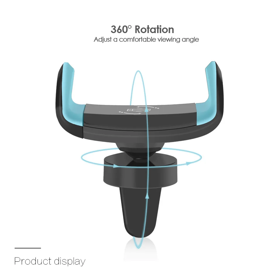 KEXU Car Phone Holder for iPhone 7 6 5S LG Air Vent Mount 360 Degree Ratotable Support Mobile Stand | Мобильные телефоны и
