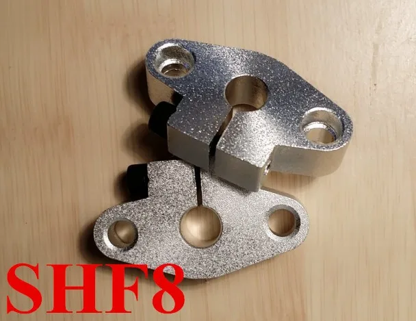 4 шт./лот бесплатная доставка SHF8 8 мм вал поддержка линейной направляющей детали