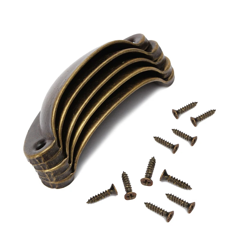 Новый дизайн в стиле ретро 10 шт./компл. кухонный шкаф дверной ящик мебель античная