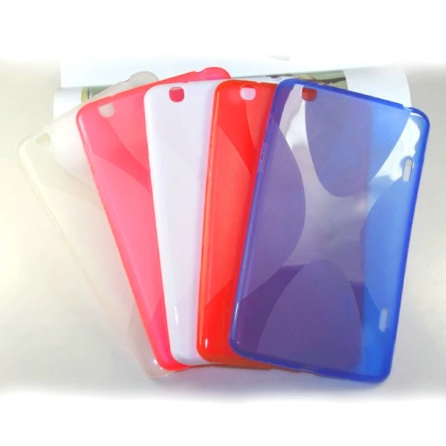 1x Защита экрана ультра тонкий силиконовый Противоскользящий X Line мягкая