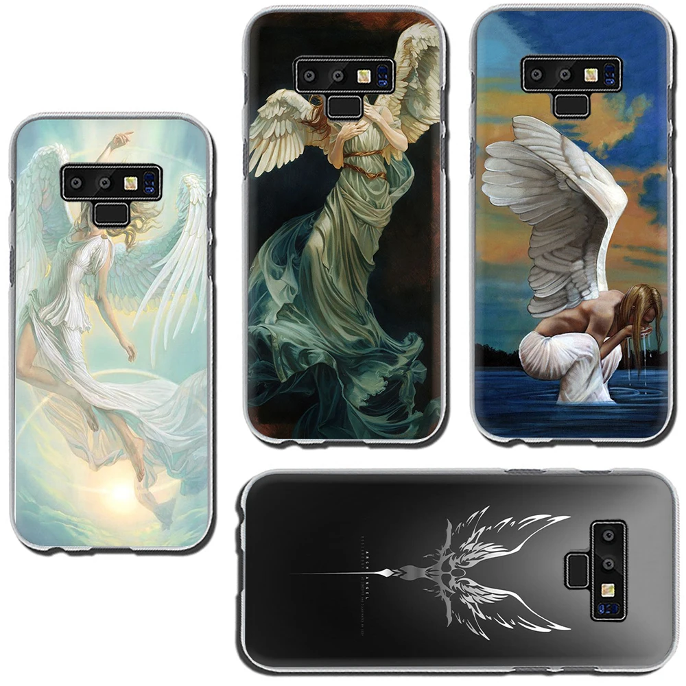 Ангелы жесткий чехол для телефона с рисунком в виде крышка чехол для samsung Galaxy A3 A5 A7 A8 A9 10 30 40 50 70