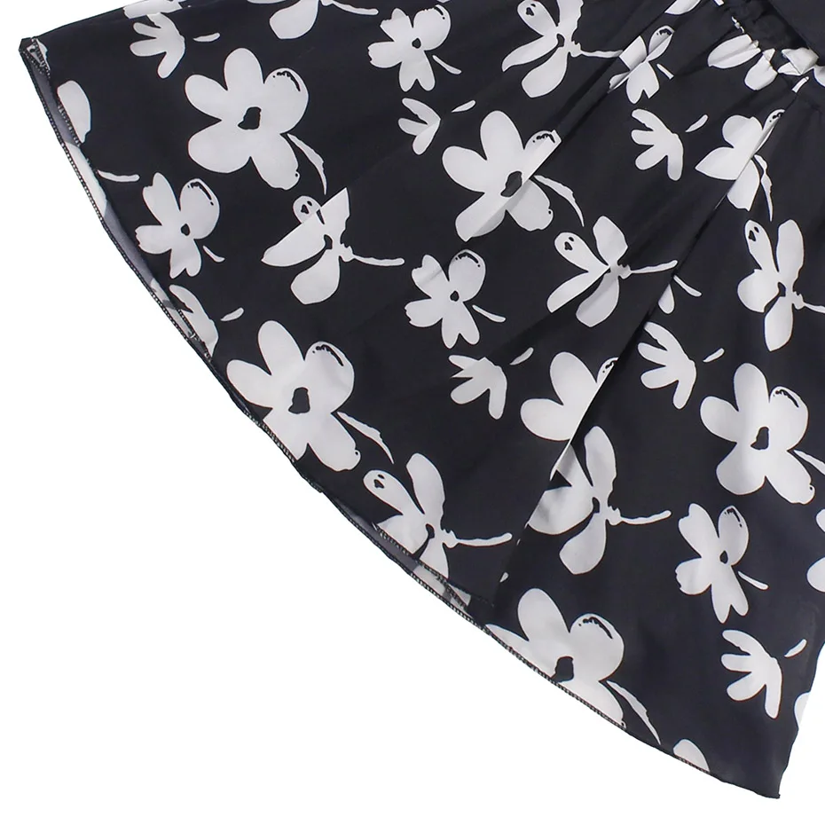 Dress For Girls Floral Pattern Summer Girl Sleeveless Kids Teenage Children'S Costumes 6 8 10 12 13 14 | Детская одежда и
