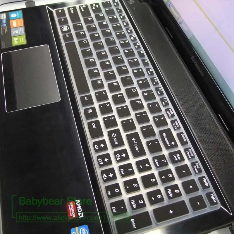 Новый силиконовый чехол для клавиатуры Lenovo 17 3 дюймов ideapad y700 g710 g770 g780 g700 z710 Y70-70 |