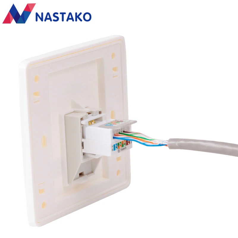 Cat5 Cat5e модуль RJ45 Keystone разъемы UTP соединительный элемент адаптер без инструмента