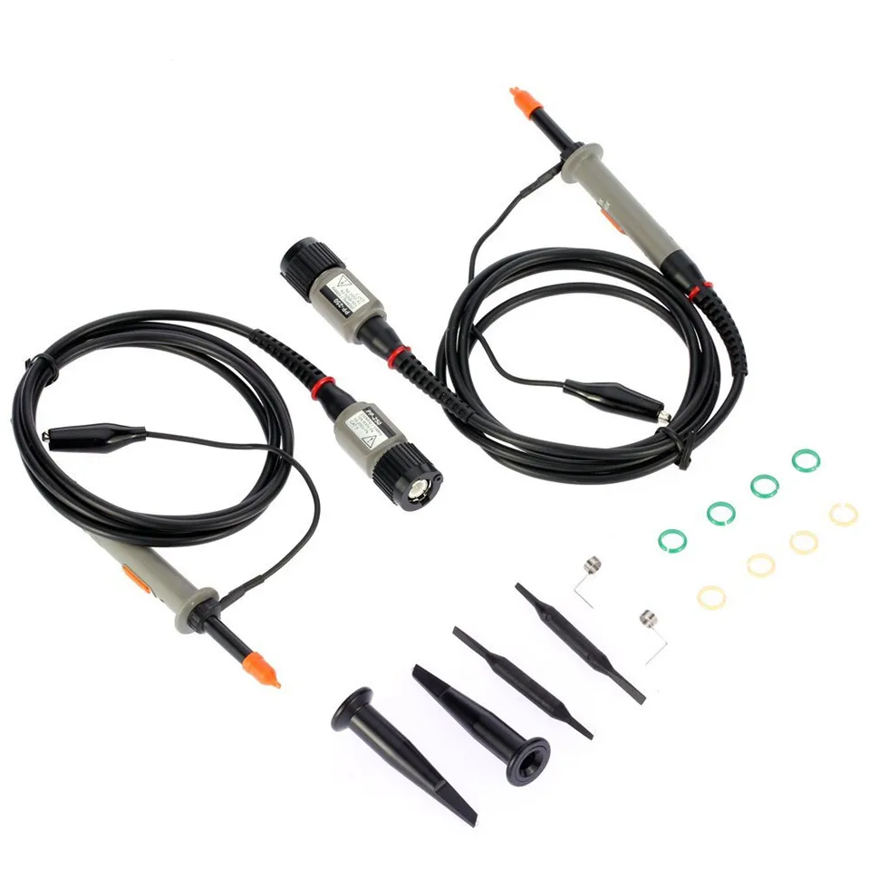 Hantek 6254BD Osciloscopio Ручной осциллограф на базе ПК цифровой 4 канала 250 МГц USB с 25