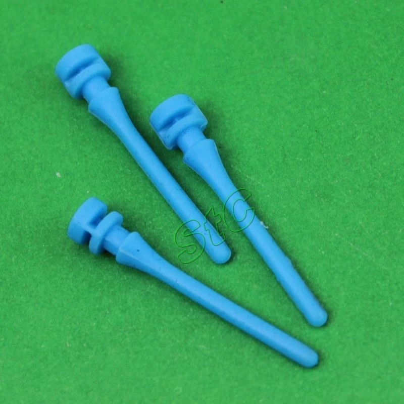 500 Pieces lot Blue Screw Pin Rivet Rubber PC Anti Vibration Mount Silicone Screws Noise Absorbtion | Компьютеры и офис