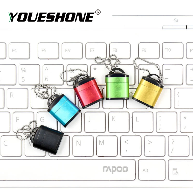Маленький мини USB кард-ридер для micro sd TF карт, цветной кард-ридер для карт памяти, высокоскоростное считывание карт,, micro sd usb 2,0