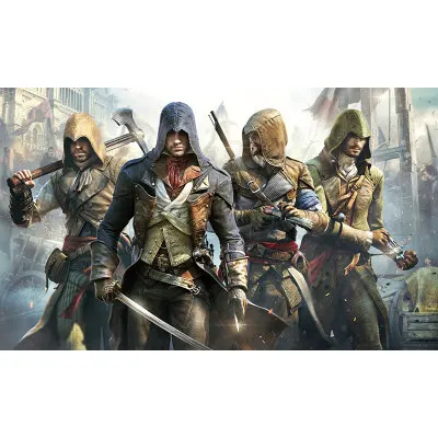 Цветные картины постеры 10 Creed игра Connor War Wall Art Framework домашний декор 1 шт. принт