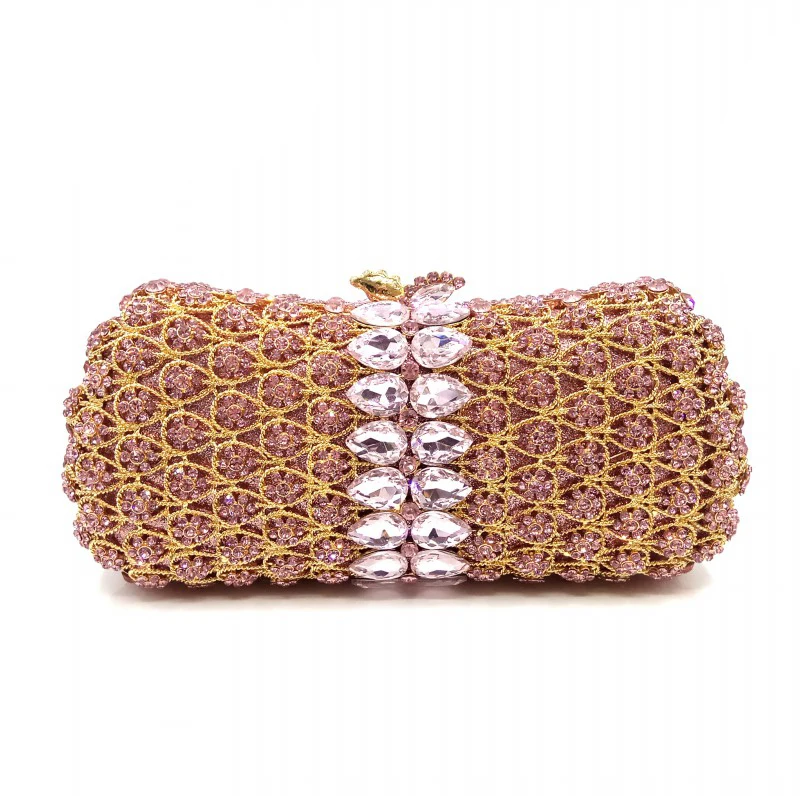 Элегантная женская вечерняя сумочка с бриллиантами Роскошный кошелек клатчи