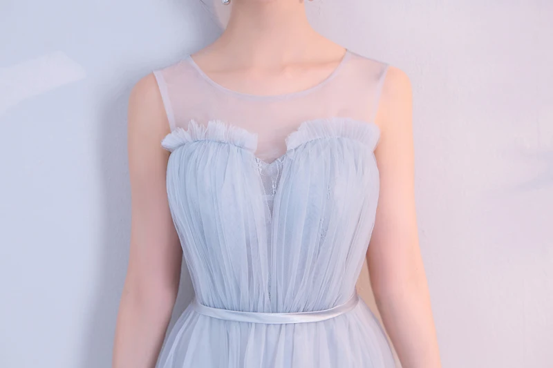 Модное Длинное платье серого цвета для женщин летняя одежда элегантные Клубные