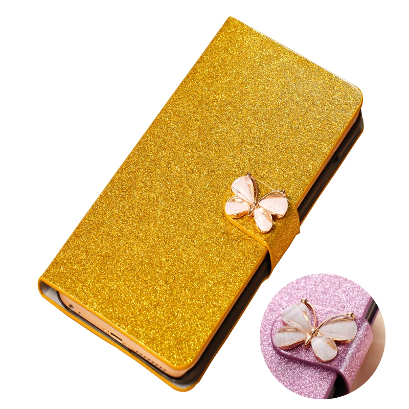 Переливающийся чехол для Samsung Галактики F12 Чехол-книжка из искусственной кожи с подставкой для смартфона SM-F127F/DS SM-F127G/DS Cover Protector