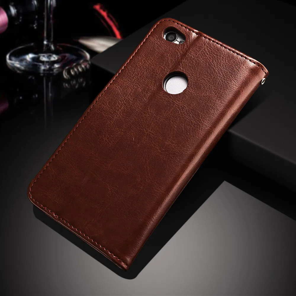TOMKAS чехлы-флип для Xiaomi Redmi Note 5A Чехол кожаный кошелек карта карман чехол-подставка