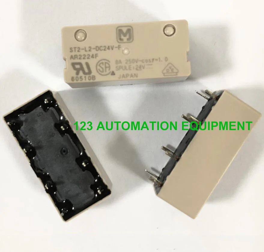 Новый оригинальный ST2 L2 DC24V F реле 8Pin 8A|Реле| |