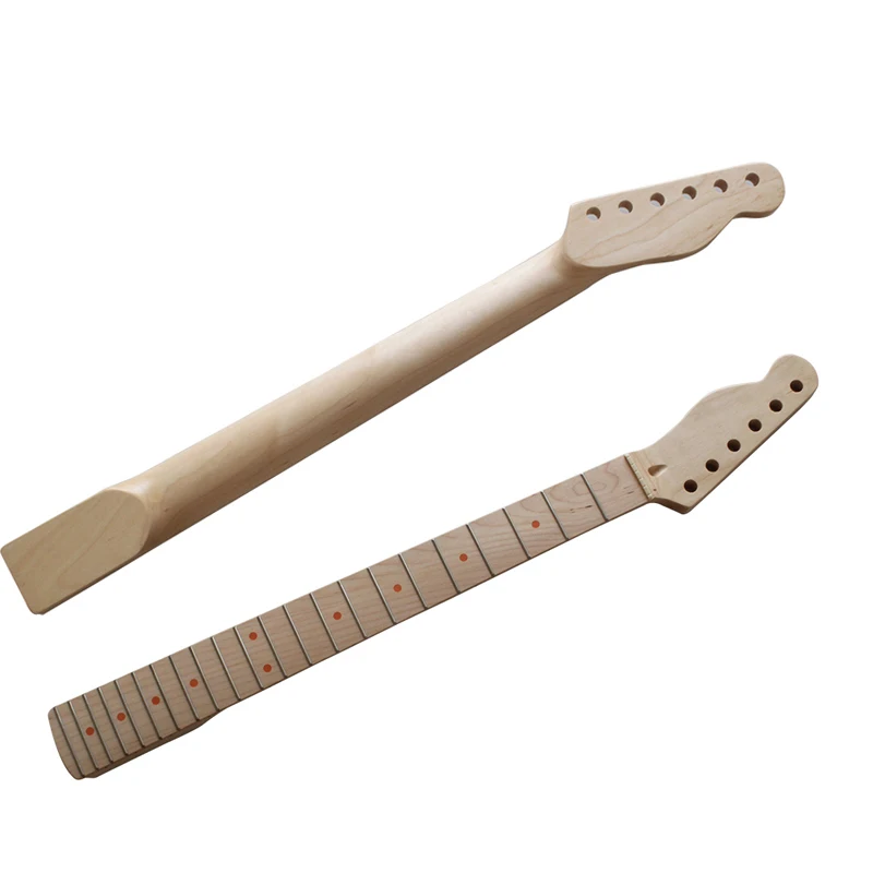 Левши левши электрогитара Шея 22 лада Для TL Запчасти Замена клен|neck tie|guitar maple neckguitar