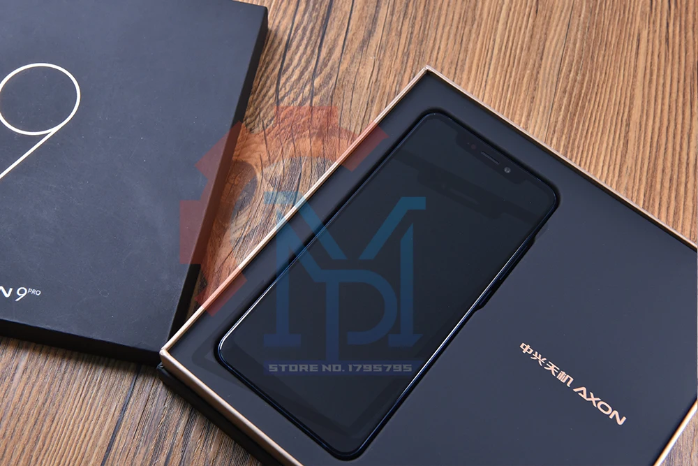 ZTE Axon 9 Pro IP68 водонепроницаемый мобильный телефон 6,21 дюймов 8 ГБ ОЗУ 256 Гб ПЗУ Восьмиядерный Snapdragon 845 4000 мАч NFC Смартфон