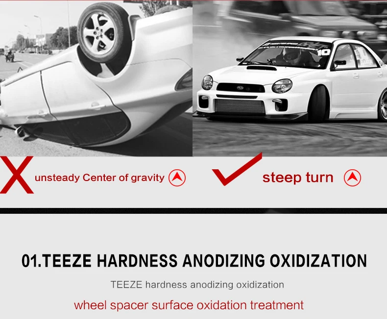TEEZE сплав колеса обода Прокладка подходит для Buick GT XT/Chevrolet Cruze 5x105 CB 56,6 мм Chevrolet колеса прокладки адаптер 2 шт