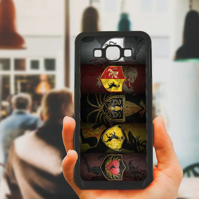 Thrones Wolf Games Cell Phone Case Hard PC Plastic Cover Protect for Samsung Galaxy J1 J2 J3 J5 J7 2015 2016 2017 ON Prime Shell |