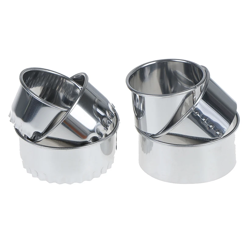 3 шт. круглые/Цветочные формы для теста гаджеты портативные пельменей резак из