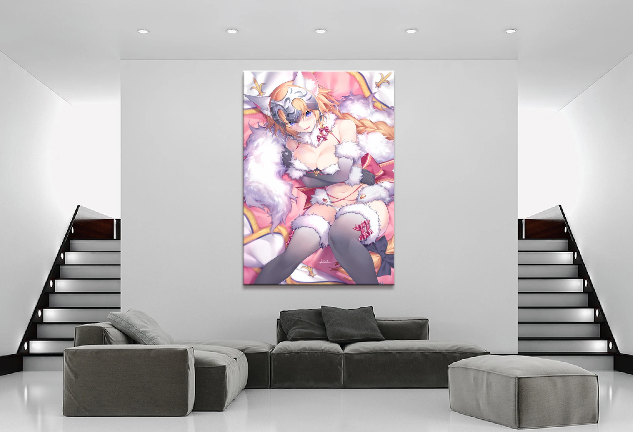Домашний декор холст 1 штука милый сексуальный аниме Fate Grand Order Mashu художественные