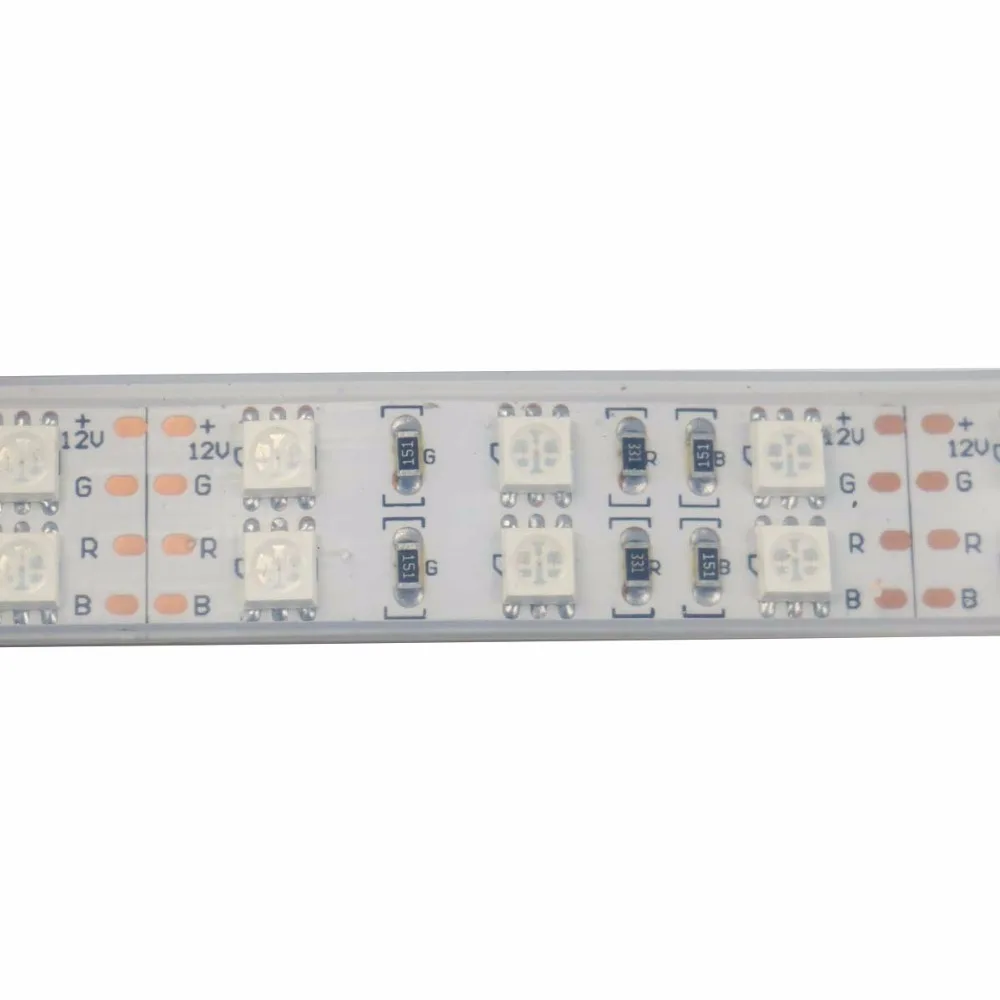 16.4ft 5 М 5050 SMD Двухрядные 120 светодиодный s/M ленты гибкие холодный белый/теплый