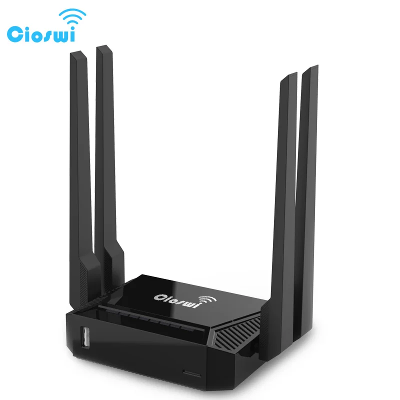 Роутер openWRT 300 Мбит/с точка доступа с 4 внешними антеннами 7620N ЦП Wi Fi беспроводной