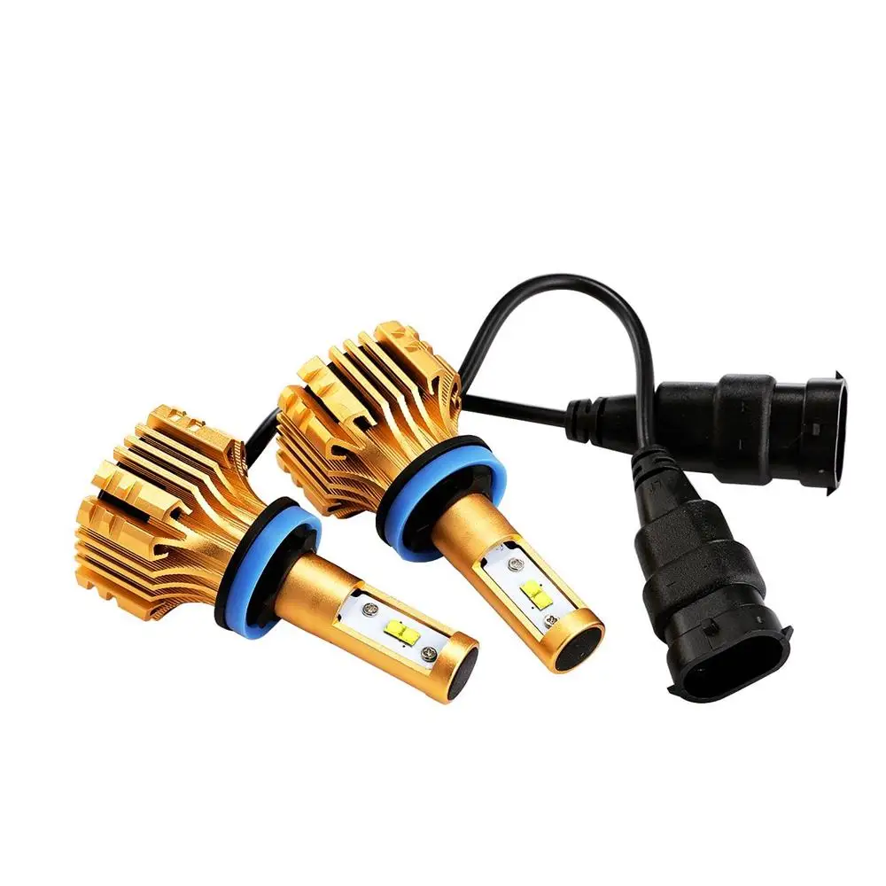 S6 partol H7 водить автомобиль Фары для авто 70 Вт 7000lm SMD чипов LED H4 H11 H1 9005 9006 H13 автомобильных фар туман Light 6500 К 12 В