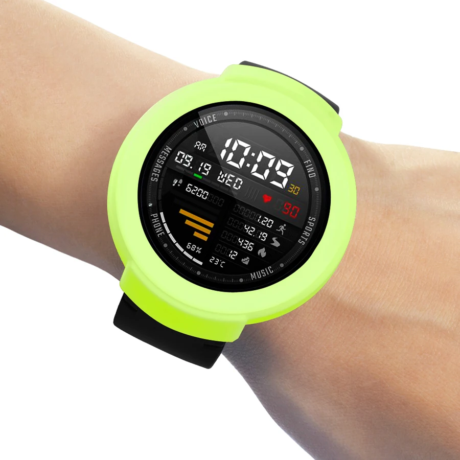 Мягкий силиконовый защитный чехол из ТПУ Для Xiaomi Huami Amazfit Verge полный Чехол для
