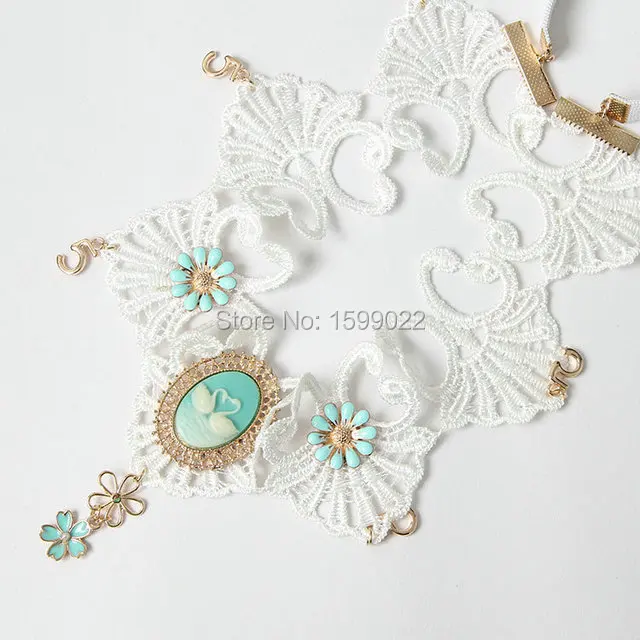 Благородная Свадебная Белая Кружевная повязка на голову в стиле ретро