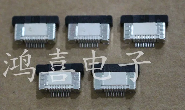 Новый гибкий плоский кабель WZSM FFC FPC 10 шт. разъем 0 5 мм Шаг 8 контактов|flat cable connector