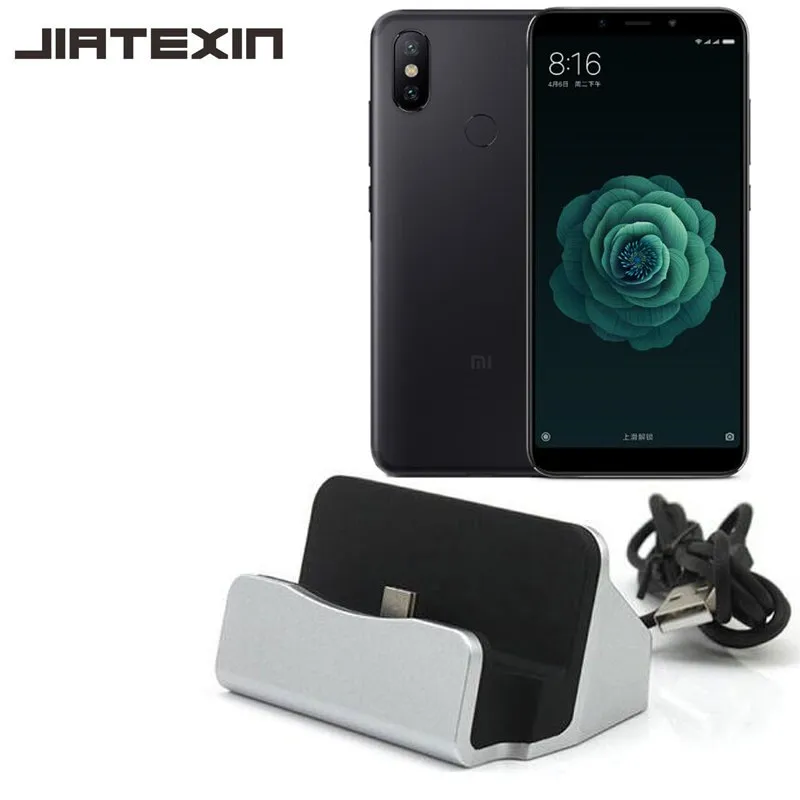 JIATEXIN для Xiaomi A2/Mi 6X настольная Синхронизация данных usb кабель Type C док станция
