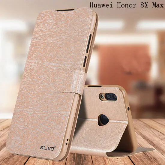 Чехол для Huawei Honor 8X Max роскошный мягкий чехол-портмоне из искусственной кожи с