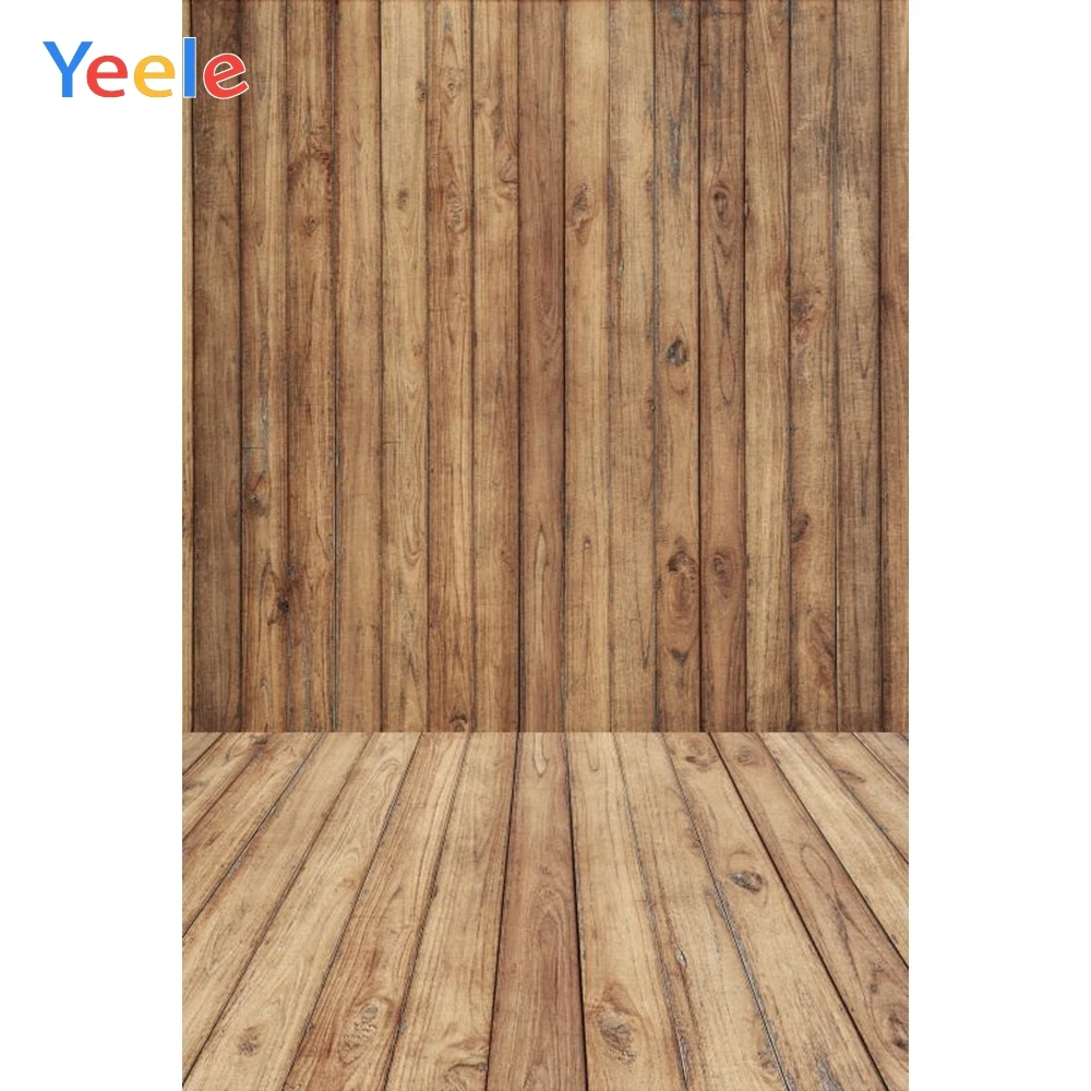 

Yeele Vinyl Wood Board Photography Backdrop Custom Newborn Baby Birthday Portrait Photographic Background For Photo Studio