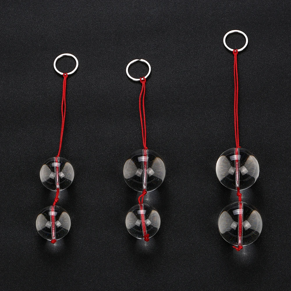 Glass Anal Beads 2 Size Unisex Plug Big Ben Wa Balls Vaginal Sex Products Crystal Exercise Love |