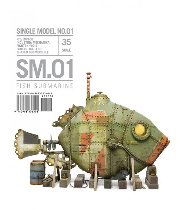 [Loong Way Miniatures] Rinaldi Studio Press SM01 подводная лодка SM 02 S 65 городской трактор SM.03 Sazabi под