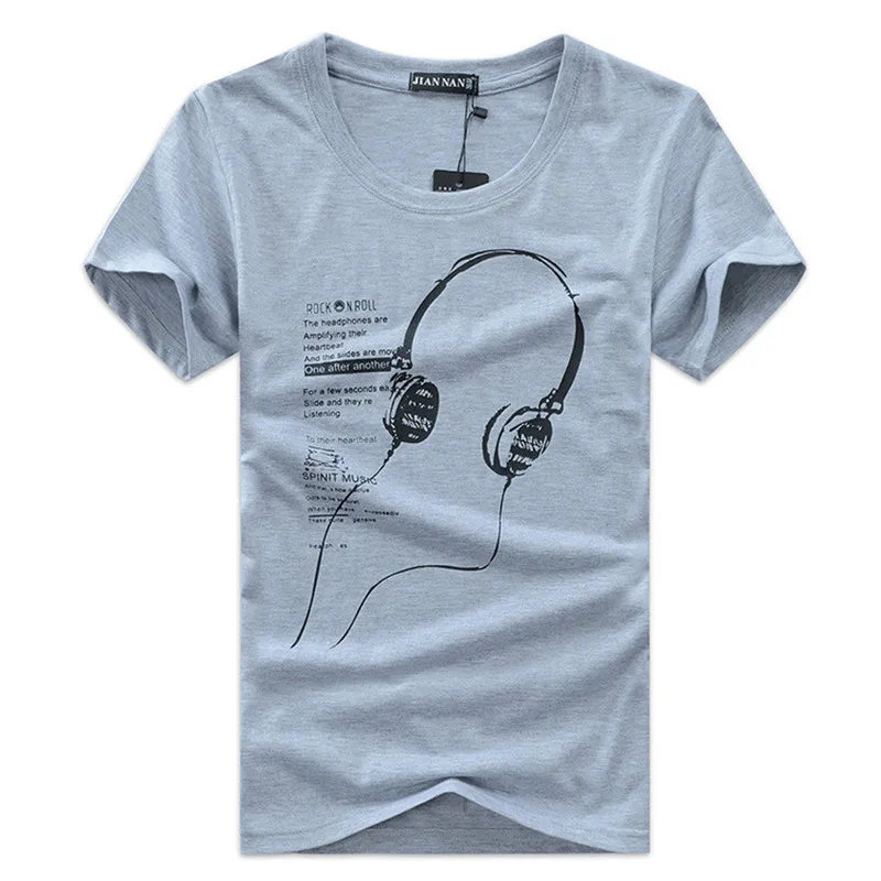 

Summer New Style Short T Shirt Men Brand Clothing High Quality Pure Cotton Male T-Shirt Print Tshirt Men Tee Shirts