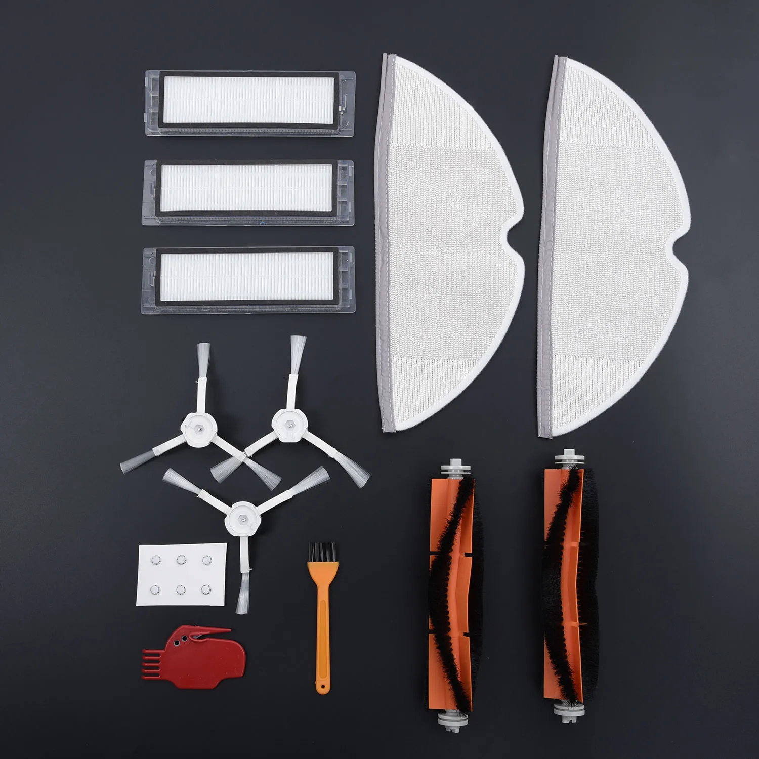 18pcs/Set Filter Cleaning Brush Tools For Xiaomi Mi Robot Vacuum Cleaner Parts | Дом и сад