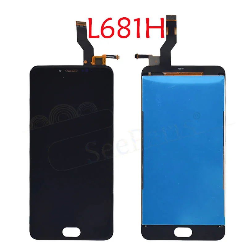 Для MEIZU L681H LCD Meizu M3 Note дисплей с кодирующий преобразователь сенсорного экрана в