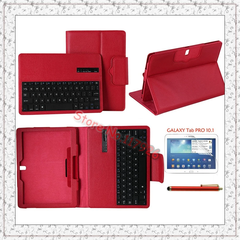 Съемный кожаный чехол для Samsung Galaxy Tab Pro 10 1 T520 T521 Note P600 P601 + ручка пленка|for samsung galaxy