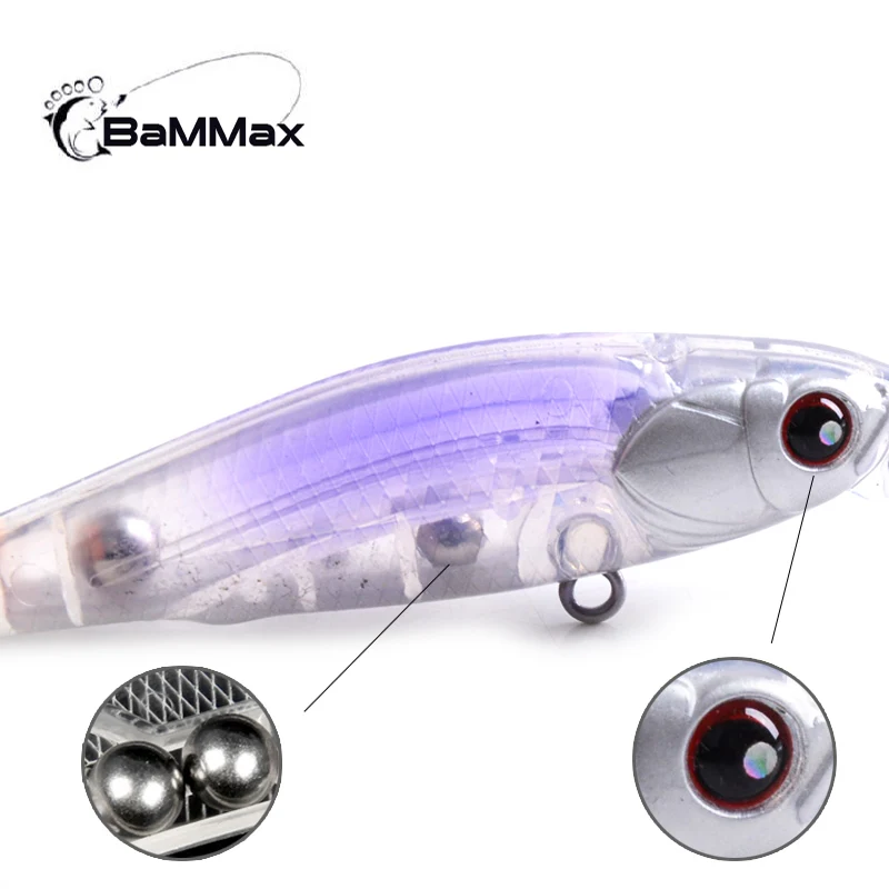 Рыболовная приманка 4g 7 см Minnow приостановка Crankbait Реалистичная жесткая воблер