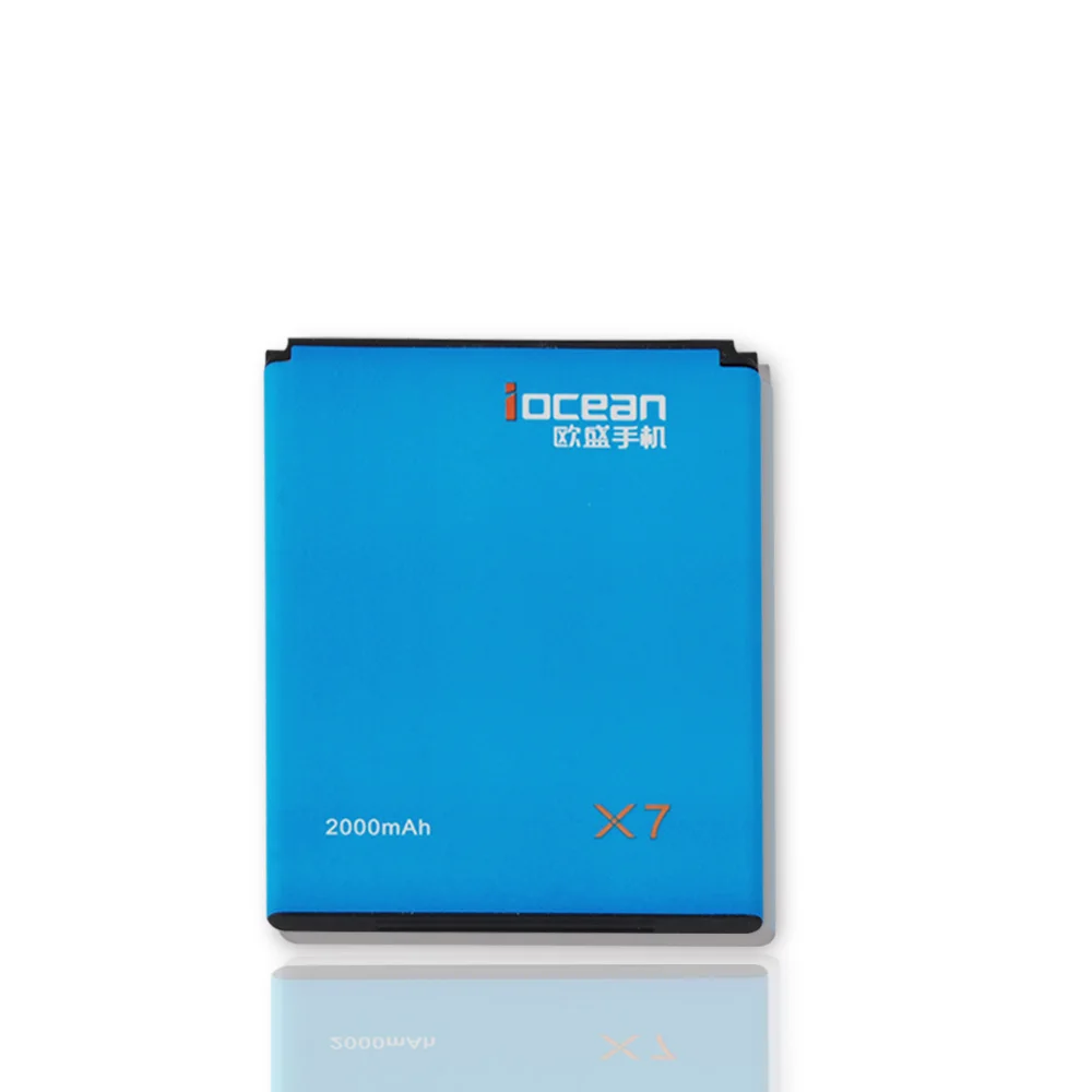 100% оригинальная запасная батарея Iocean X7 2000mAh для смартфона + номер отслеживания в