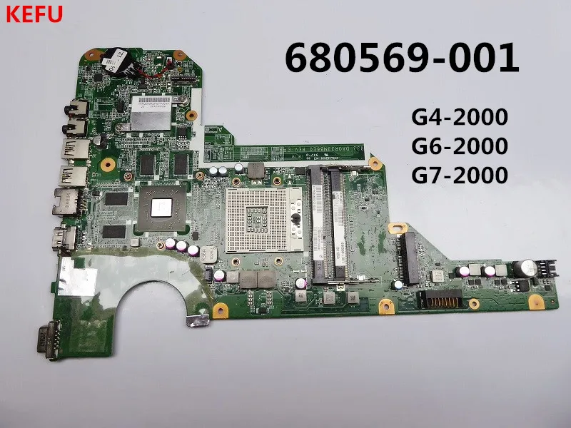 Материнская плата KEFU DA0R33MB6E0 для HP G4 2000 G6 G7 материнская ноутбука 680569 001 501 100%