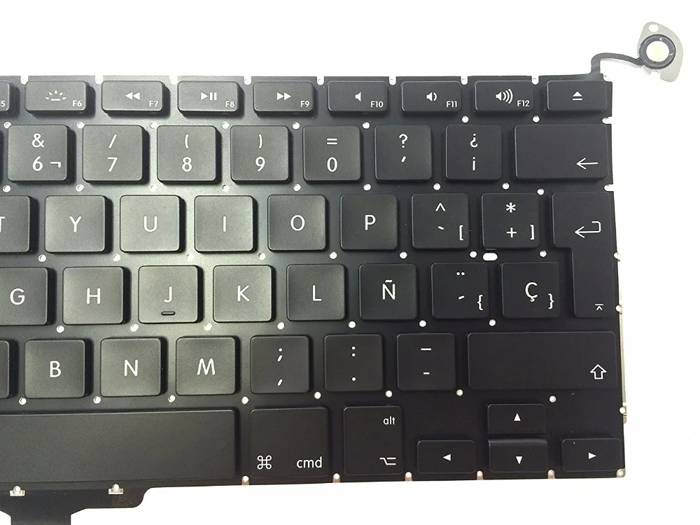 Новый для Фирменная Новинка Испанский Teclado клавиатура MacBook Pro 13 A1278 MC700 MB990 MB991 mb990lla