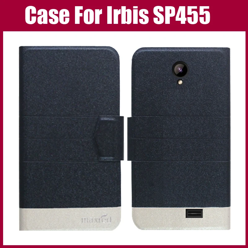 Горячая распродажа! Irbis SP455 чехол высокого качества 5 цветов модный флип