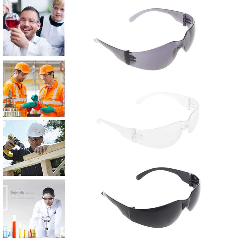 

Protective Safety Glasses Eye Protection Goggles Eyewear Dental Lab Work PC Lens