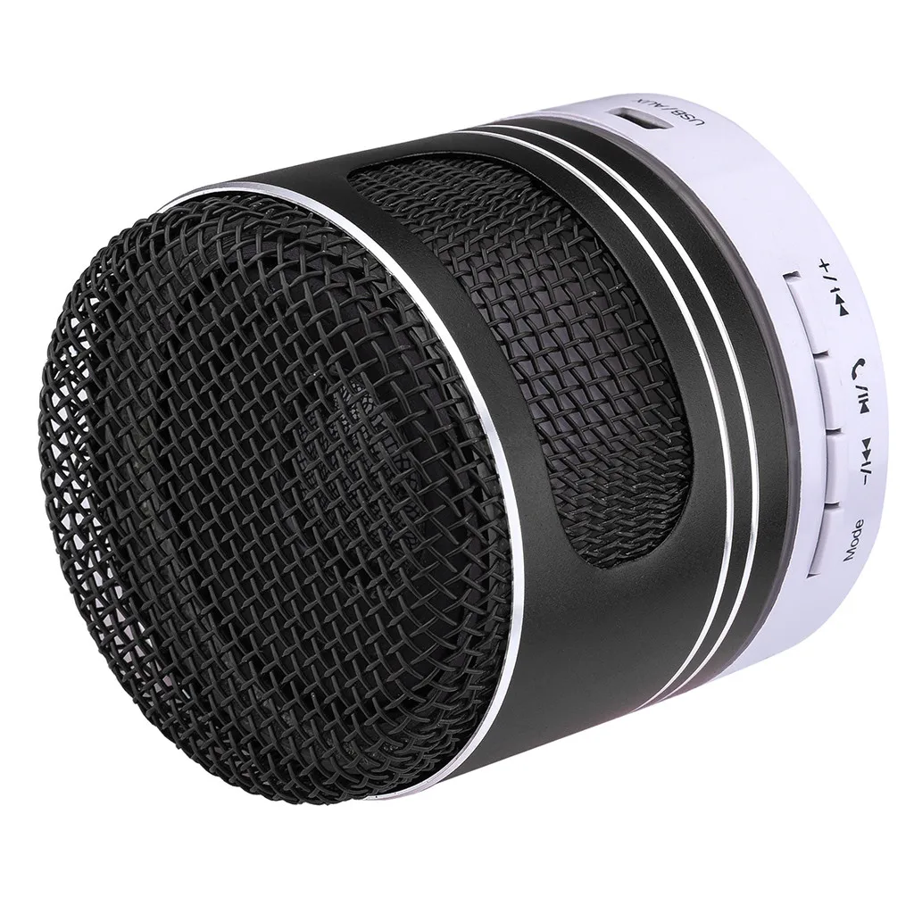 Беспроводной Bluetooth динамик музыкальный плеер Мини USB Led свет беспроводные