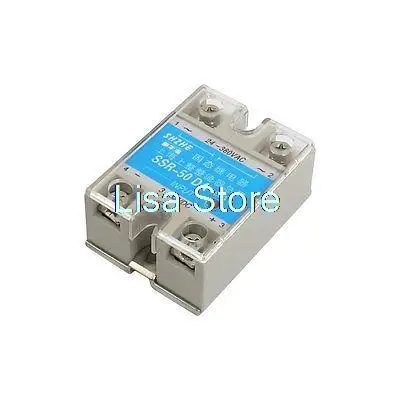 

Temperature Controller 3-32VDC / 24-380VAC SSR 50A DC-AC Solid State Relay